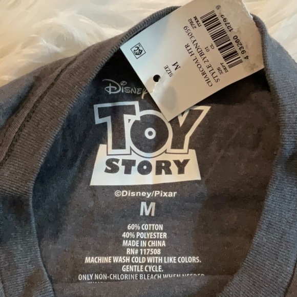 Disney Gray Short Sleeve Tee with Retro Graphic - Picture 2 of 4